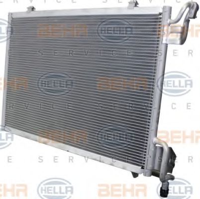 Радиатор кондиционера HELLA 8FC 351 000-431 - Фото 6