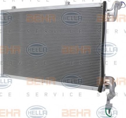 Радиатор кондиционера HELLA 8FC 351 000-441 - Фото 6