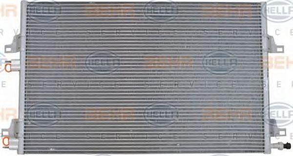Радіатор кондиціонера HELLA 8FC 351 301-434 - Фото 3