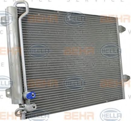 Радіатор кондиціонера HELLA 8FC 351 317-544 - Фото 5