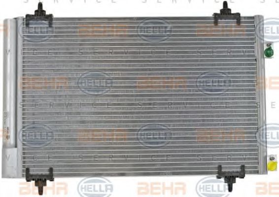 Радіатор кондиціонера HELLA 8FC 351 317-564 - Фото 3
