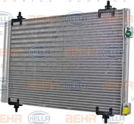 Радіатор кондиціонера HELLA 8FC 351 317-564 - Фото 4