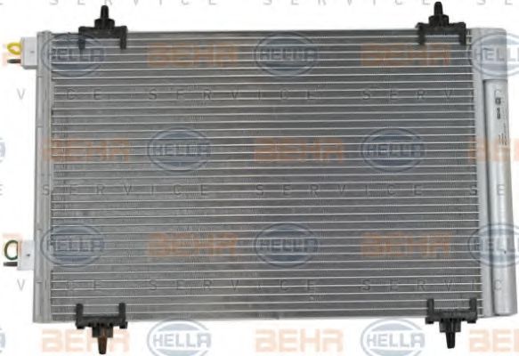 Радіатор кондиціонера HELLA 8FC 351 317-574 - Фото 3
