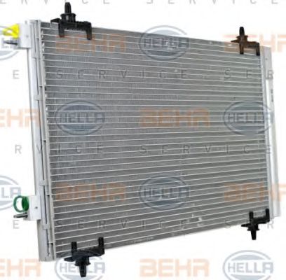Радіатор кондиціонера HELLA 8FC 351 317-574 - Фото 5