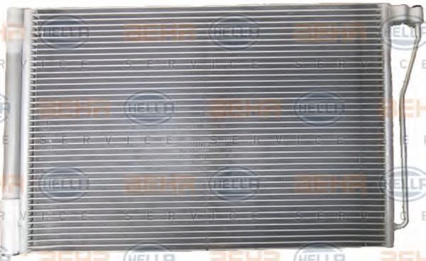 Радіатор кондиціонера HELLA 8FC 351 343-201 - Фото 1
