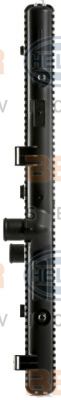 Радиатор, охлаждение двигателя HELLA 8MK 376 700-234 BEHR HELLA SERVICE Version ALTERNATIVE - Фото 2