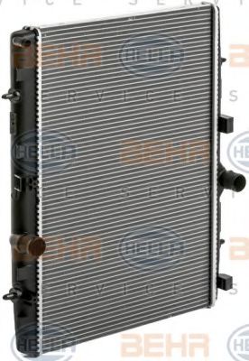 Радиатор, охлаждение двигателя HELLA 8MK 376 700-234 BEHR HELLA SERVICE Version ALTERNATIVE - Фото 5