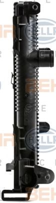 Радиатор, охлаждение двигателя HELLA 8MK 376 700-424 BEHR HELLA SERVICE Version ALTERNATIVE - Фото 3