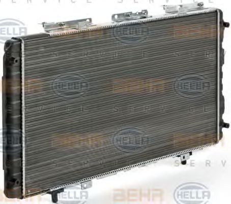 Радіатор, охолодження двигуна HELLA 8MK 376 700-554 - Фото 5