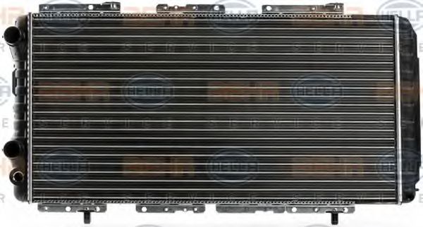 Радіатор, охолодження двигуна HELLA 8MK 376 700-564 - Фото 1