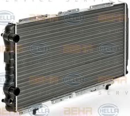 Радіатор, охолодження двигуна HELLA 8MK 376 700-564 - Фото 5