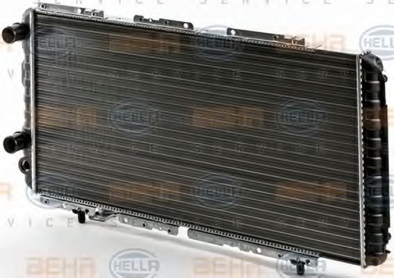Радіатор, охолодження двигуна HELLA 8MK 376 700-564 - Фото 6
