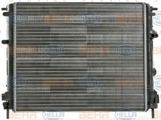 Радіатор, охолодження двигуна HELLA 8MK 376 700-574 - Фото 4