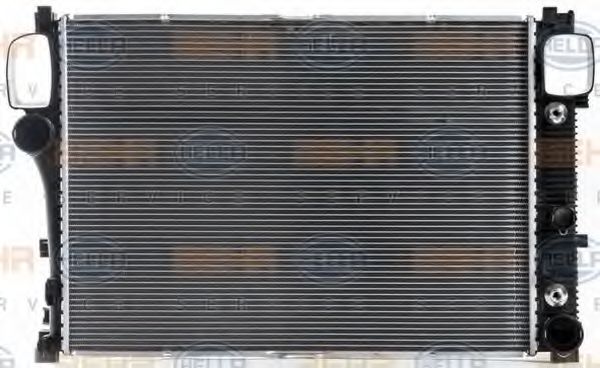 Радиатор, охлаждение двигателя HELLA 8MK 376 700-614 BEHR HELLA SERVICE Version ALTERNATIVE - Фото 1
