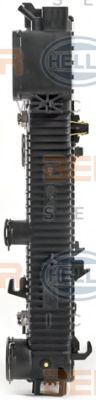 Радиатор, охлаждение двигателя HELLA 8MK 376 700-614 BEHR HELLA SERVICE Version ALTERNATIVE - Фото 2