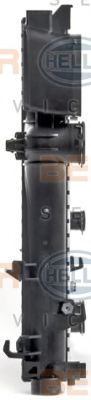 Радиатор, охлаждение двигателя HELLA 8MK 376 700-614 BEHR HELLA SERVICE Version ALTERNATIVE - Фото 3