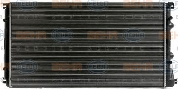 Радіатор, охолодження двигуна HELLA 8MK 376 700-654 - Фото 4