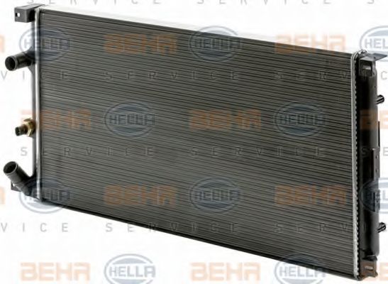 Радіатор, охолодження двигуна HELLA 8MK 376 700-654 - Фото 6