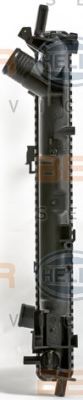 Радіатор, охолодження двигуна HELLA 8MK 376 700-664 - Фото 2