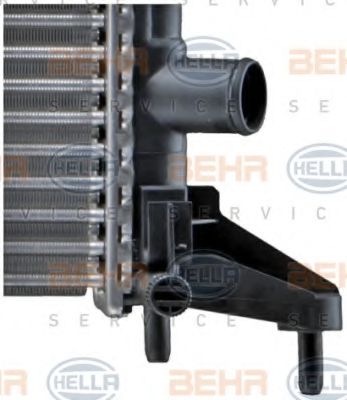 Радиатор, охлаждение двигателя HELLA 8MK 376 714-344 BEHR HELLA SERVICE Version ALTERNATIVE - Фото 8