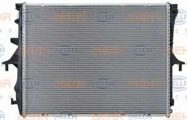 Радиатор, охлаждение двигателя HELLA 8MK 376 719-004 BEHR HELLA SERVICE Version ALTERNATIVE - Фото 4