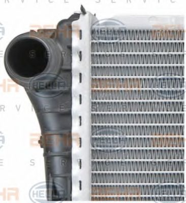 Радиатор, охлаждение двигателя HELLA 8MK 376 719-004 BEHR HELLA SERVICE Version ALTERNATIVE - Фото 5