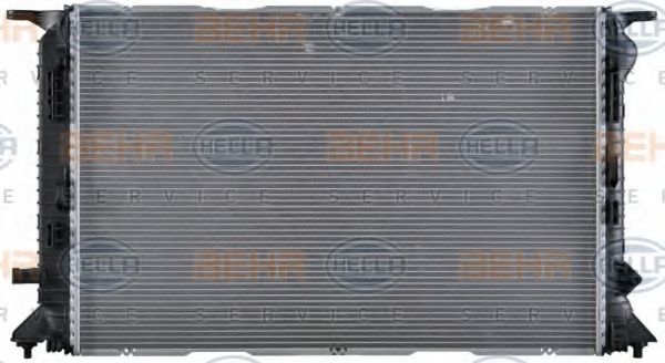 Радіатор, охолодження двигуна HELLA 8MK 376 745-654 - Фото 4