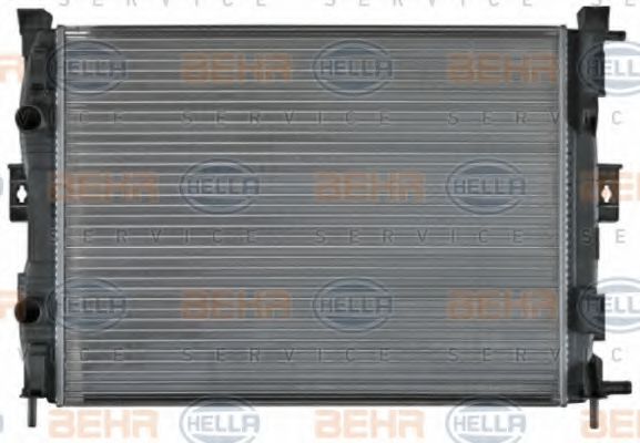 Радіатор, охолодження двигуна HELLA 8MK 376 781-134 - Фото 1