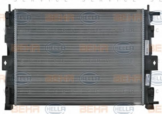 Радіатор, охолодження двигуна HELLA 8MK 376 781-134 - Фото 4