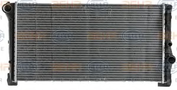 Радиатор, охлаждение двигателя HELLA 8MK 376 900-264 BEHR HELLA SERVICE Version ALTERNATIVE - Фото 1