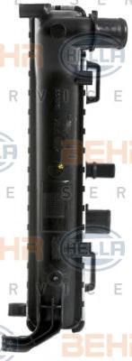 Радиатор, охлаждение двигателя HELLA 8MK 376 900-264 BEHR HELLA SERVICE Version ALTERNATIVE - Фото 3