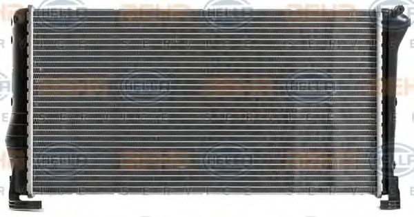 Радиатор, охлаждение двигателя HELLA 8MK 376 900-264 BEHR HELLA SERVICE Version ALTERNATIVE - Фото 4