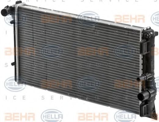 Радиатор, охлаждение двигателя HELLA 8MK 376 900-264 BEHR HELLA SERVICE Version ALTERNATIVE - Фото 6