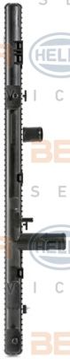 Радиатор, охлаждение двигателя HELLA 8MK 376 900-344 BEHR HELLA SERVICE Version ALTERNATIVE - Фото 3