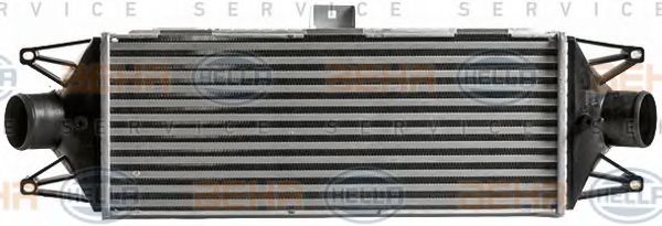 Интеркулер HELLA 8ML 376 900-444 BEHR HELLA SERVICE Version ALTERNATIVE - Фото 1