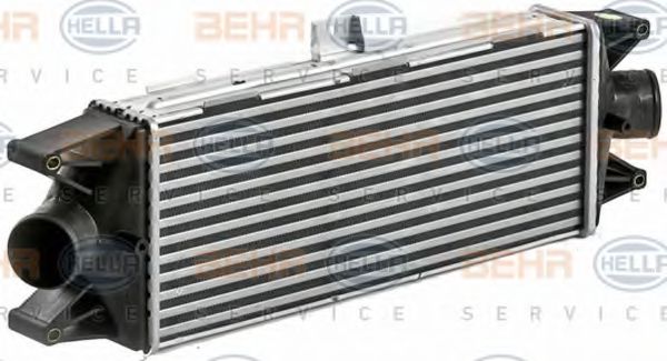 Интеркулер HELLA 8ML 376 900-444 BEHR HELLA SERVICE Version ALTERNATIVE - Фото 5