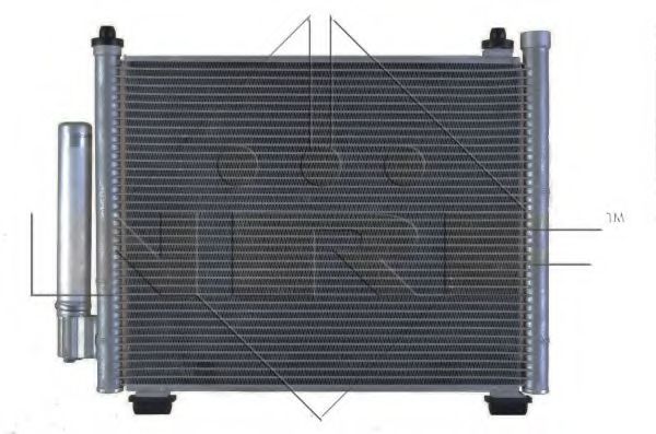 Радіатор кондиціонера NRF 350216 - Фото 3