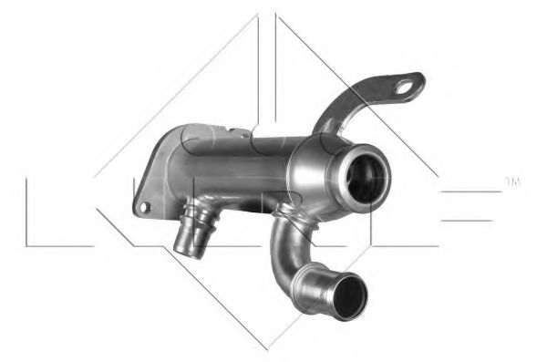 Радиатор, рециркуляция ОГ NRF 48006 - Фото 3