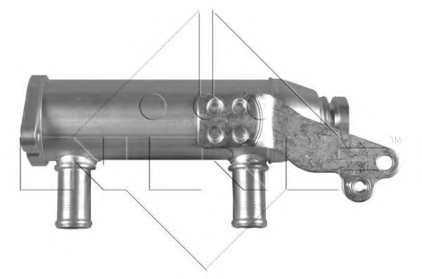 Радиатор, рециркуляция ОГ NRF 48020 - Фото 3