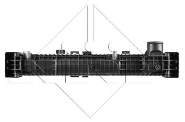 Радіатор, охолодження двигуна NRF 53888 - Фото 4