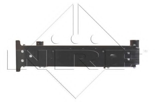 Радиатор, охлаждение двигателя NRF 54076 - Фото 3