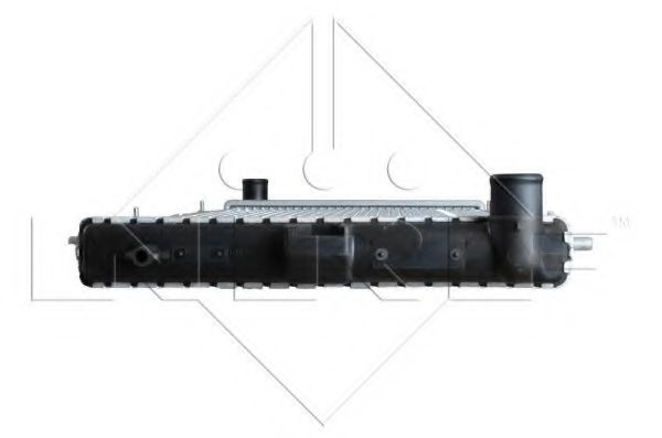 Радиатор, охлаждение двигателя NRF 55439 - Фото 3
