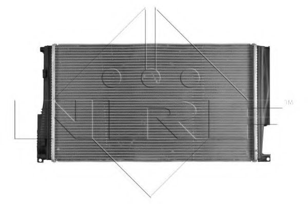 Радиатор, охлаждение двигателя NRF 58410 - Фото 2