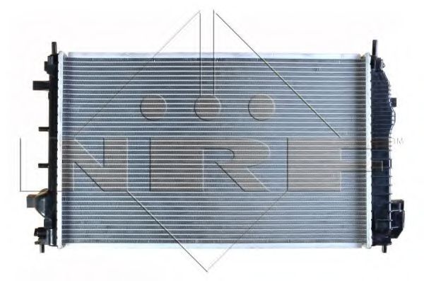 Радиатор, охлаждение двигателя NRF 58435 - Фото 1