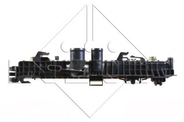 Радиатор, охлаждение двигателя NRF 58440 - Фото 3