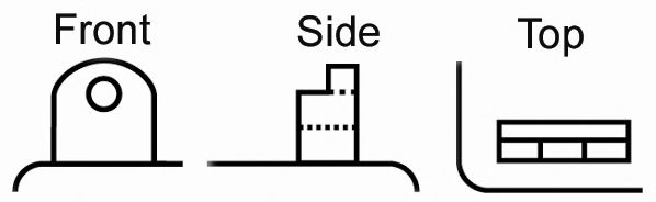 Стартерная аккумуляторная батарея EXIDE EB12A-A EXIDE Conventional - Фото 1