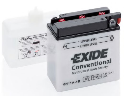 Стартерная акумуляторна батарея EXIDE 6N11A-1B - Фото 1