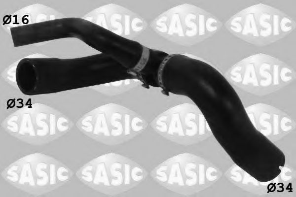 Шланг радиатора SASIC 3406210