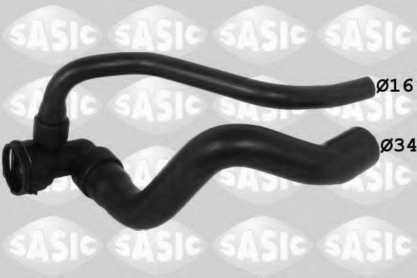 Шланг радиатора SASIC 3406278