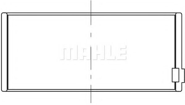 Шатунные вкладыши MAHLE ORIGINAL 209 PL 20646 000 - Фото 1